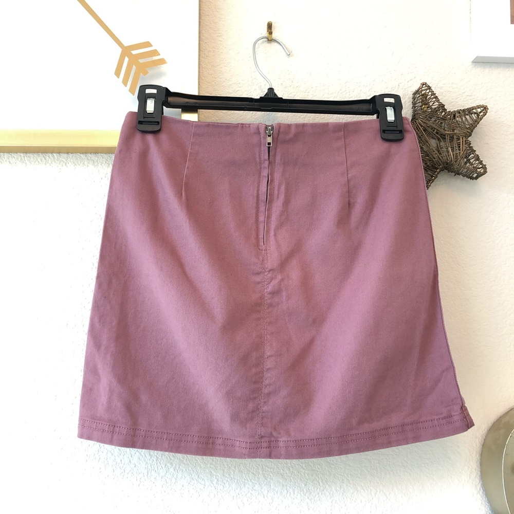 🥑 2/$40 TILLYS white fawn rust pink skirt - Picture 3 of 6